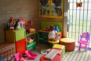 Centro de Atención a la Infancia y la Familia de Tres Ombúes, un barrio al noroeste de Montevideo. Foto: ONU Mujeres/Agostina Ramponi