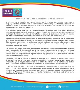 Comunicado coronavirus RPC